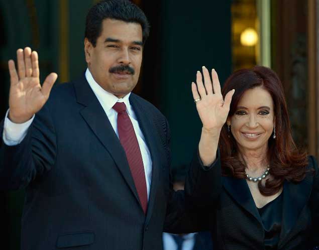 Maduro-y-Cristina-Kirchner-AFP