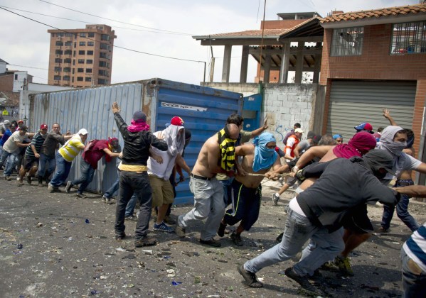 VENEZUELA-POLITICS-OPPOSITION-PROTEST