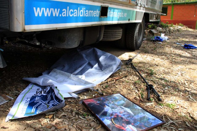 Vandalismo en instalaciones de la Alcaldia Metropolitana (2)