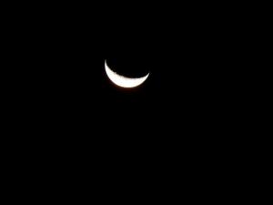 Así se ve la Luna esta noche en Valencia (FOTO)
