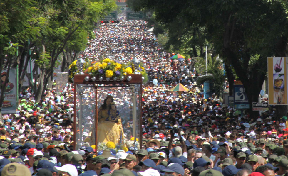 Comienza peregrinación 157 de la Divina Pastora en Barquisimeto