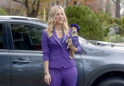 Kaley Cuoco como una “Bella Genio” para Toyota