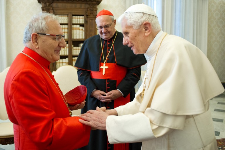 Papa recibe al nuevo jefe de la Iglesia caldea, Louis Raphael I Sako