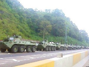 Movimiento de tanquetas en el Zulia es “planificado y normal”