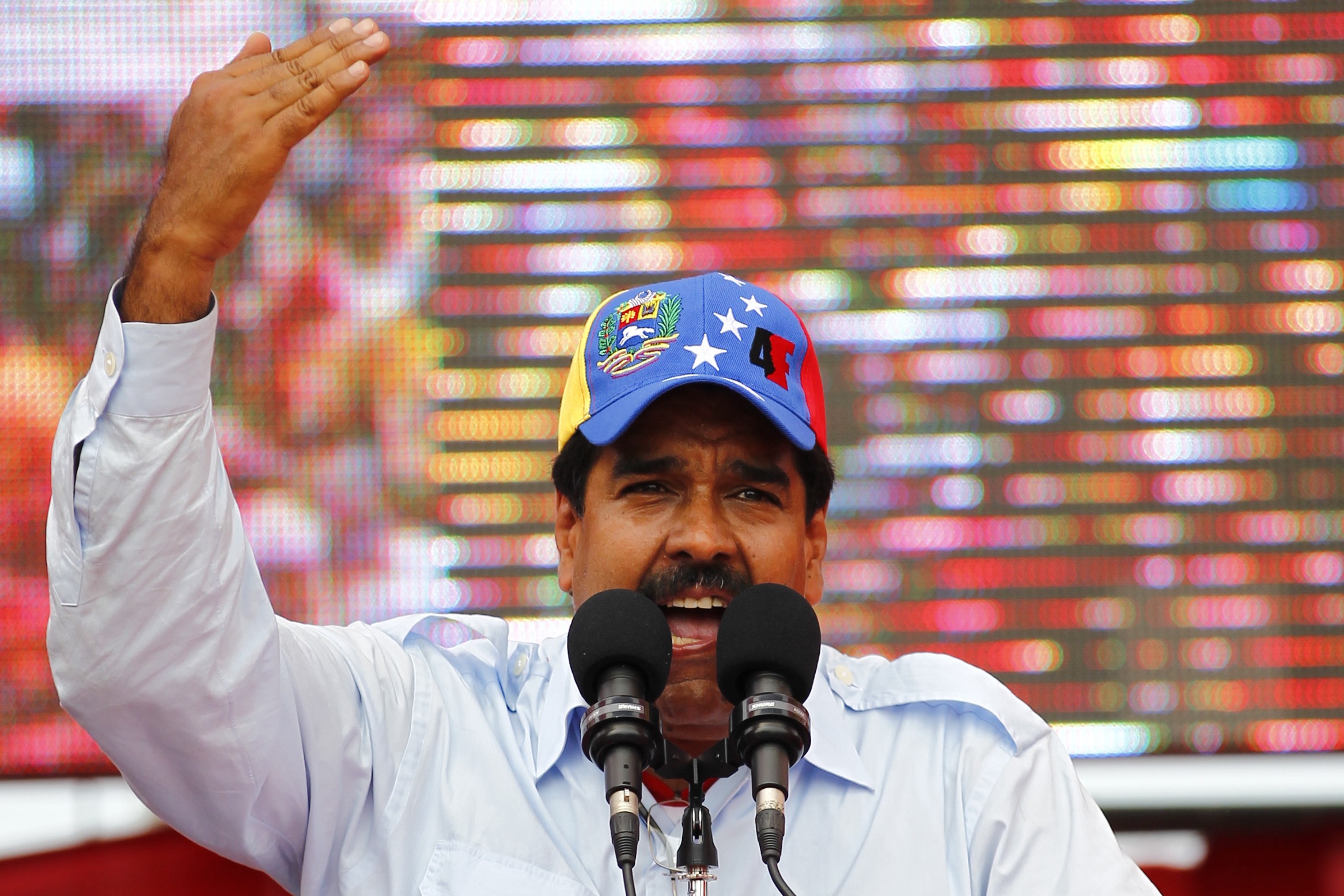 En acto de campaña Maduro ordena militarización de subestaciones eléctricas (VIDEO)
