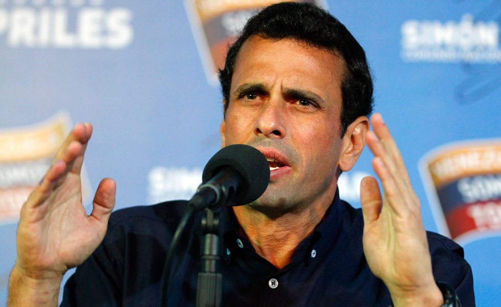 Capriles: Maduro es un fracasado títere del Gobierno cubano