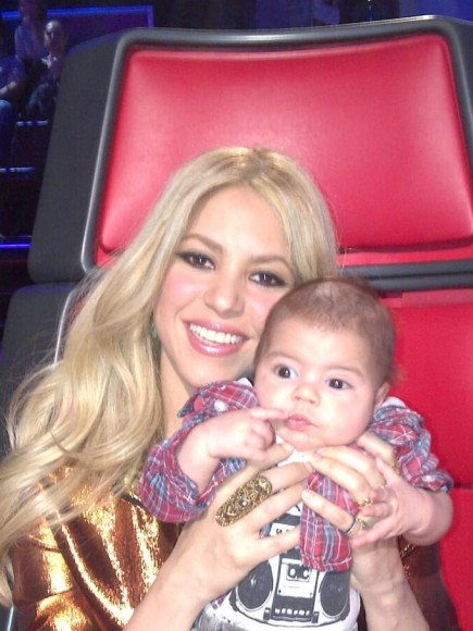 Shakira deja “The Voice” para dedicarle más tiempo a su hijo Milan