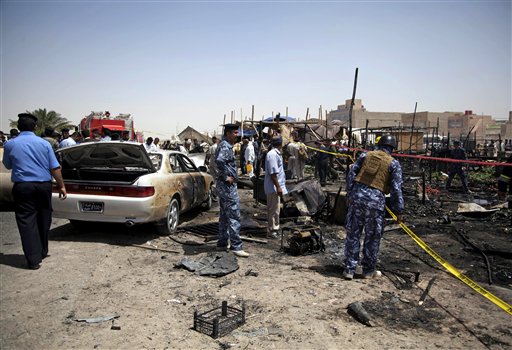 Unos 35 muertos y 55 heridos dejan atentados y bombardeos en oeste de Irak