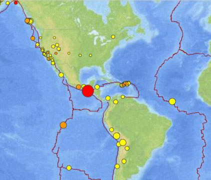 Sismo de magnitud 5 sacude el sureste de México