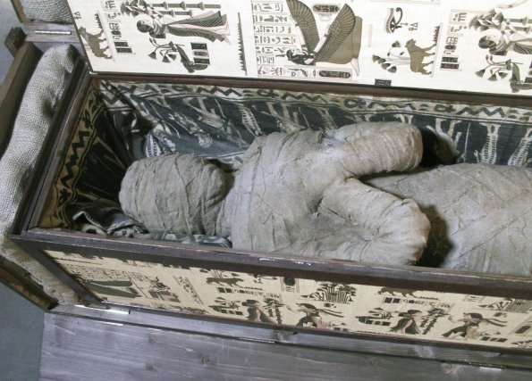Niño descubre momia en su casa mientras jugaba (Foto + ¿WTF?)