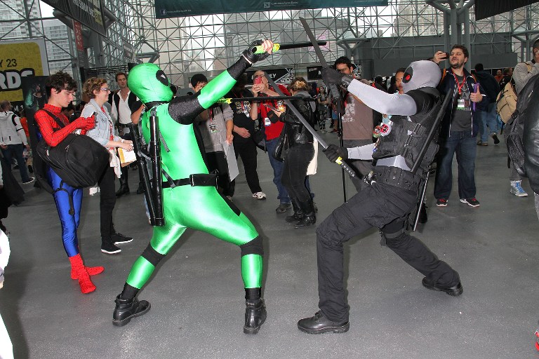 Estos son los personajes de la feria del cómic de Nueva York (Fotos)