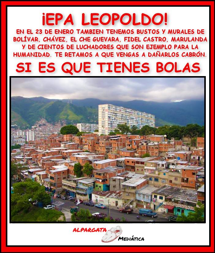 Colectivo le envía un mensaje a Leopoldo López (Imagen)