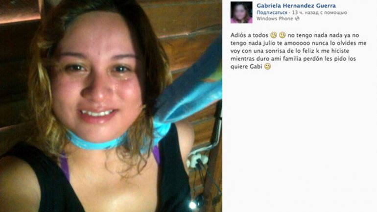 Anuncia su muerte en Facebook y se ahorca (Foto)