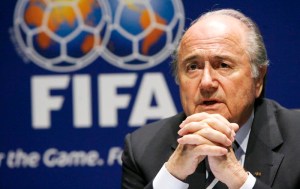 Blatter busca la reelección como presidente de la Fifa