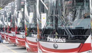 Cuatro rutas de Metrobús suspendidas este #21M