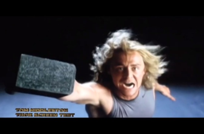 En video: Así fue el casting de Tom Hiddleston como Thor, sí… ¡Loki!