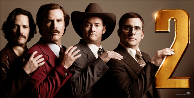 ¿Ya viste el trailer de Anchorman 2 con fecha de estreno revelada?