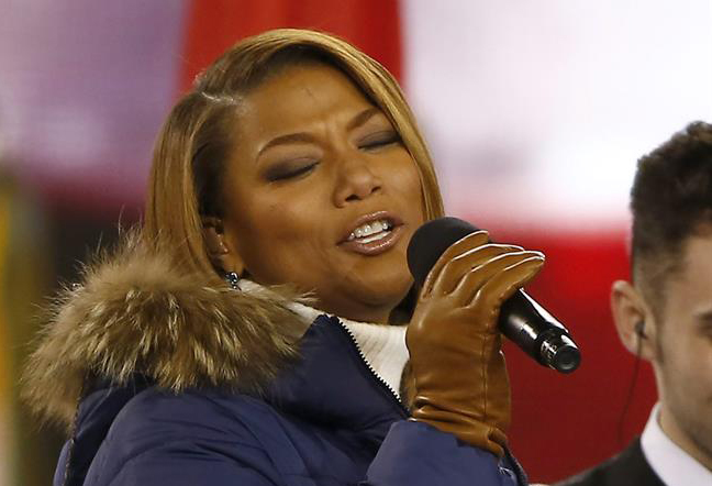 Queen Latifah abrió las actuaciones en el Super Bowl