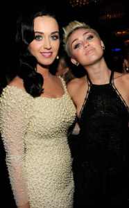 Katy Perry habla del beso con Miley Cyrus: Dios sabe dónde ha estado esa lengua
