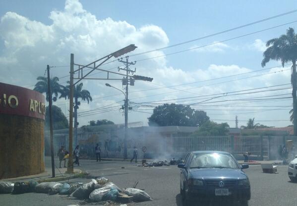 Reportan barricadas en Barquisimeto (Foto)