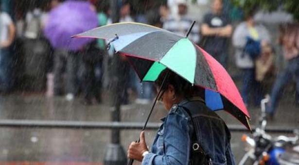 Pronostican precipitaciones débiles y moderadas en gran parte del país