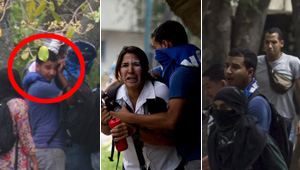 Habla corresponsal mexicana e identifica paramilitar: Intentaron secuestrarme
