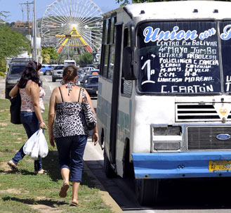 Transportistas esperaban aumento de 150% en el pasaje