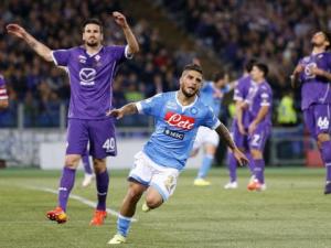 Napoli venció a la Fiorentina y conquistó la Copa Italia