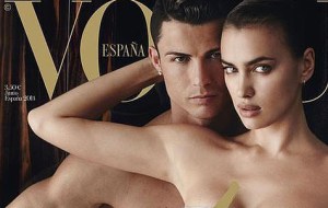 Vogue desnuda a Irina Shayk y Cristiano Ronaldo