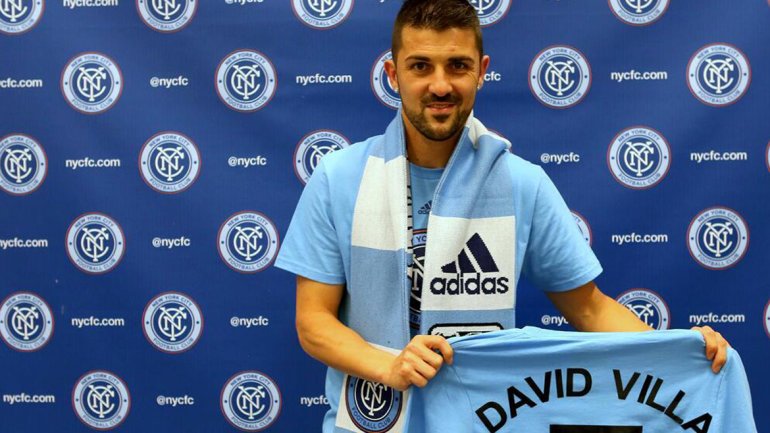 David Villa presentado con New York City…Lampard podría ser el próximo