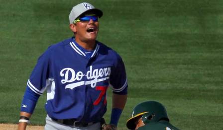 Miguel Rojas recibió el llamado de los Dodgers