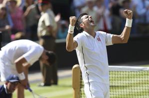 Djokovic vence en Wimbledon