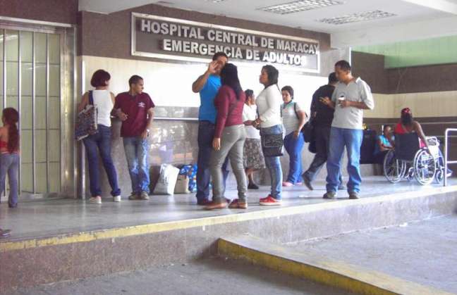 Reportan robo y tiroteo en el Hospital Central de Maracay