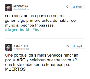 El supuesto tuit argentino contra “venecos” pasteleros que ardió a muchos