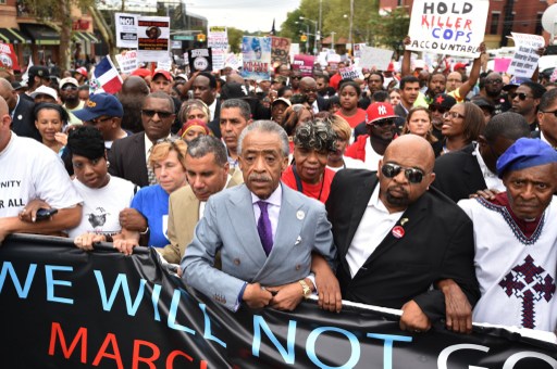 Miles de personas manifestaron contra la brutalidad policial en Nueva York (Fotos)