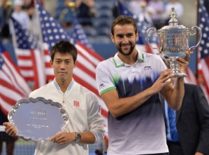 Croata Marin Cilic derrota al japonés Kei Nishikori y se lleva la final inédita del US Open