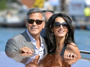 ¿Quiénes son el señor y la señora Clooney?