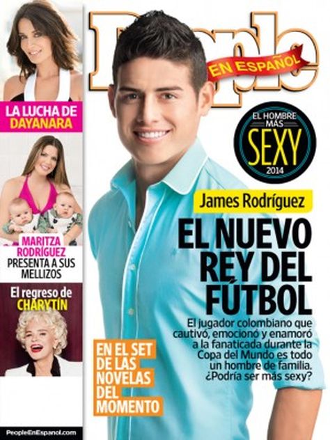 James Rodríguez, el más sexy de 2014