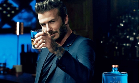 David Beckham presentó su marca de whisky