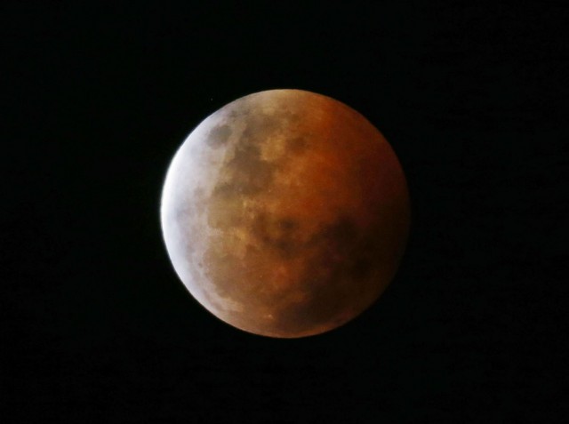 El eclipse total de luna del domingo 27, marcará el fin de una tétrada