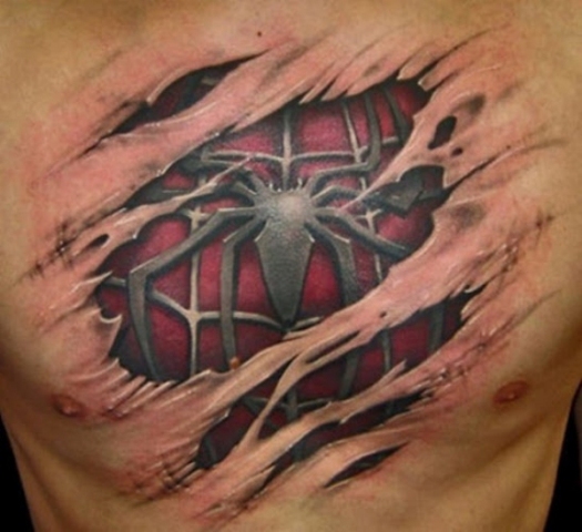 ¡Impresionantes! tatuajes 3D fuera de toda realidad