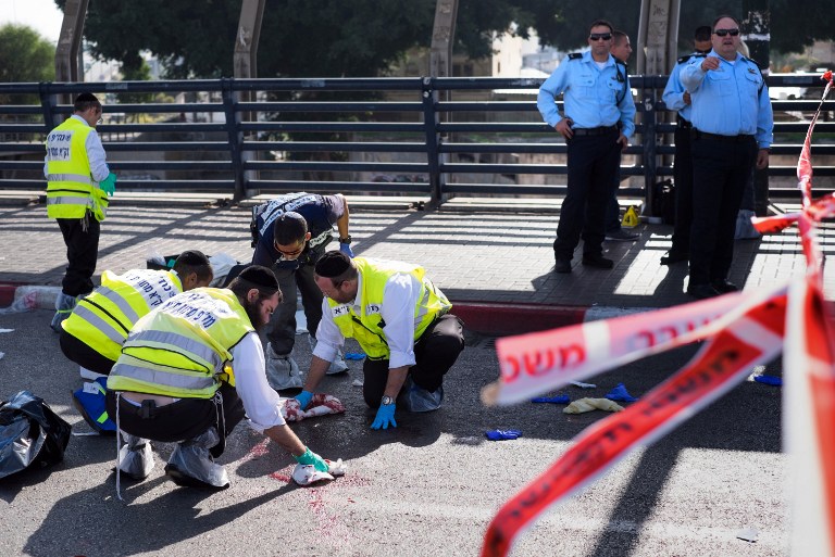 Dos palestinos apuñalan a israelíes en ataques en Tel Aviv y Cisjordania