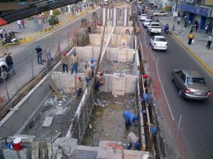 Este martes cerrarán paso vehicular en avenida San Martín por construcción de elevado