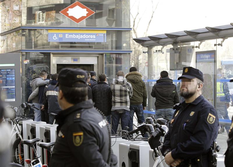 Detenido por amenaza en estación de Madrid es un enfermo y no un terrorista