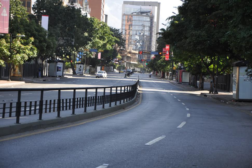 En fotos: Así luce Caracas los primeros días de 2015