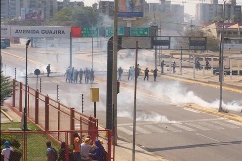 VIDEOS de la represión a estudiantes en Maracaibo