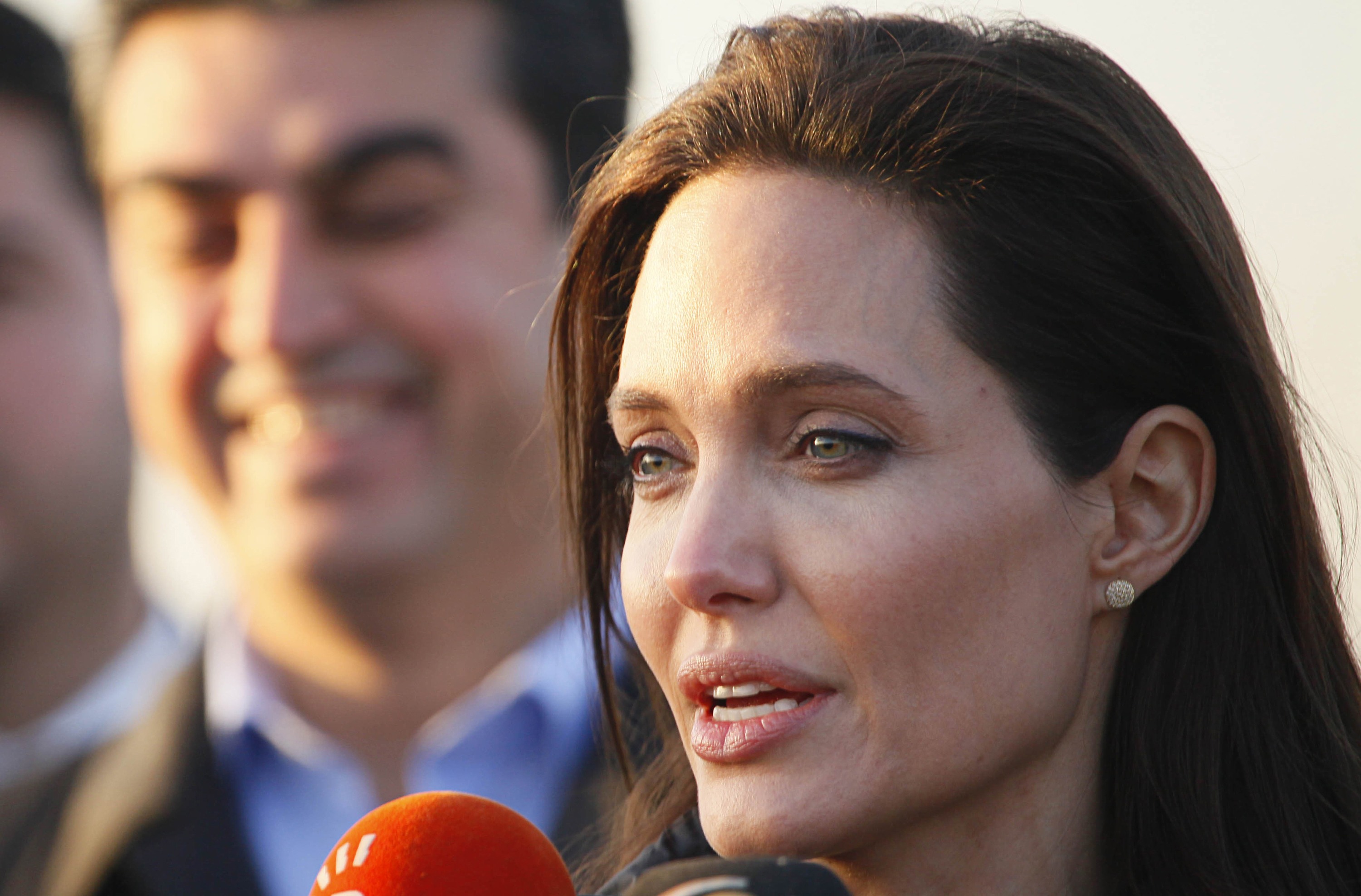 La primera foto de Angelina Jolie después de su operación