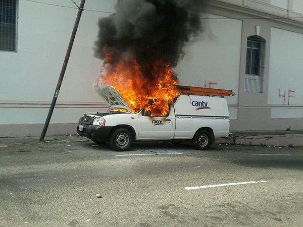 Disturbios en San Cristóbal este #9F (Fotos)
