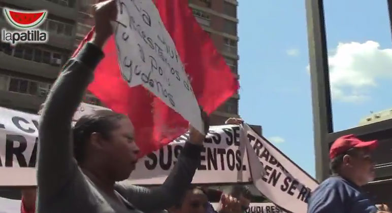 Trabajadores del Distribuidor Metropolitano al Gobierno: No queremos mentiras (Video)