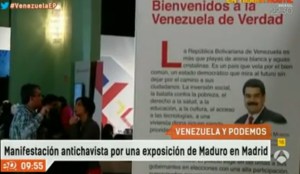 Prohíben a Antena 3 grabar “Expo Venezuela de Verdad” en Madrid (Video)
